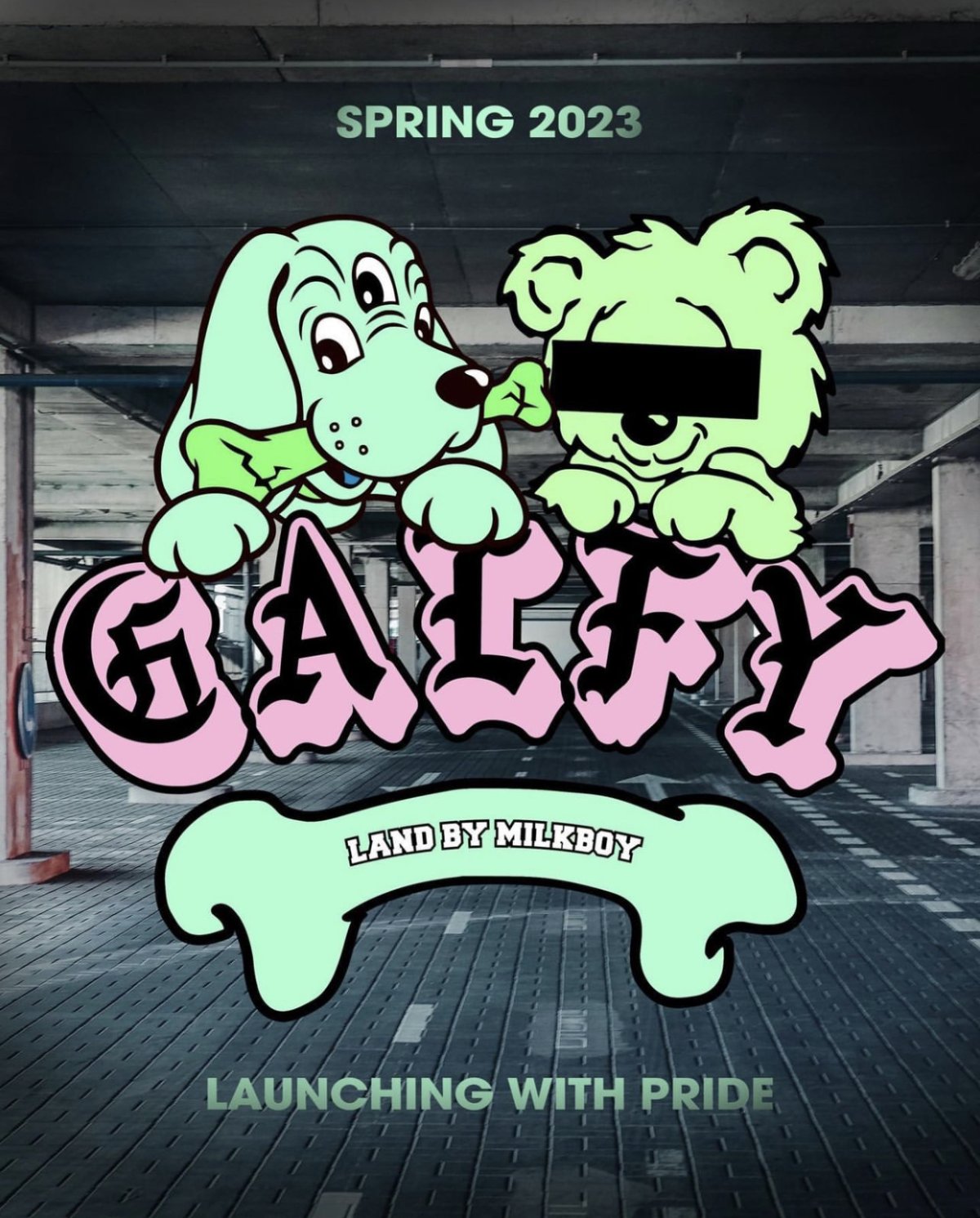 GALFY×KRY コラボ ラグラン