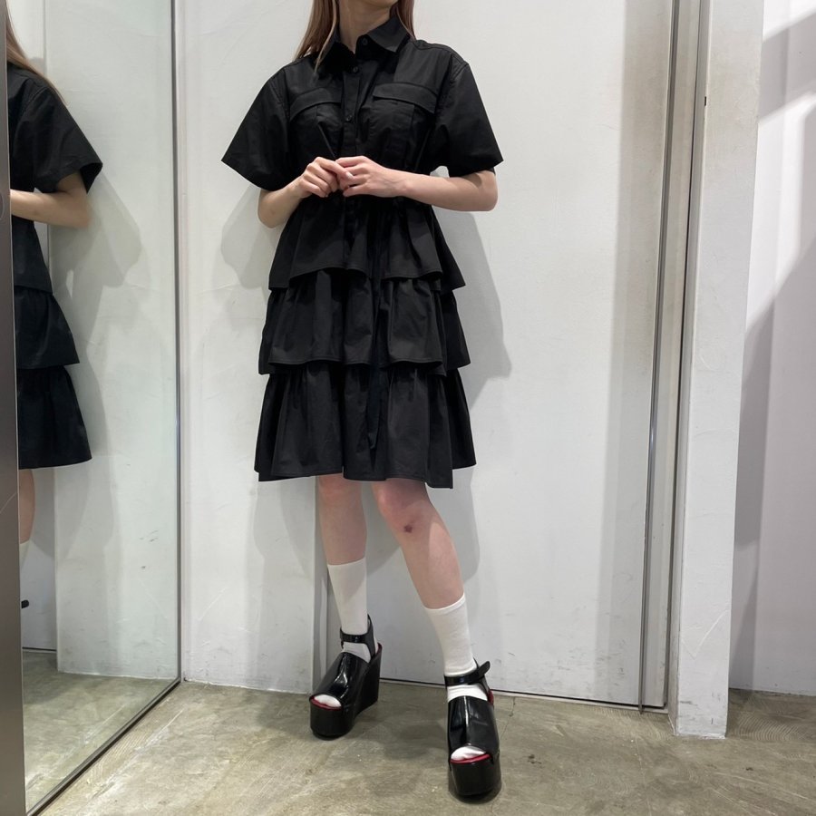 新品タグ付き＜LOEFF＞ツイルT ワンピース 新品ロエフ LOEFF ツイル T ワンピース 2024 ユナイテッドアローズ