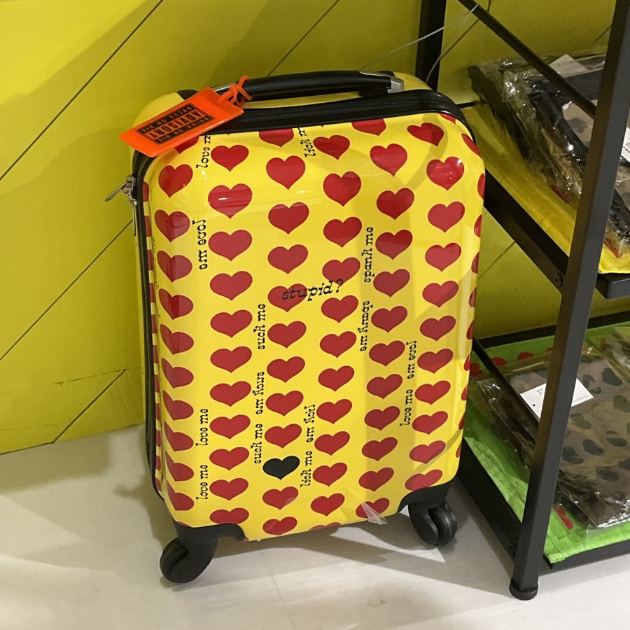 hide キャリーケース　スーツケース　イエローハート　限定 m*m様 hide キャリーケース スーツケース イエローハート 限定