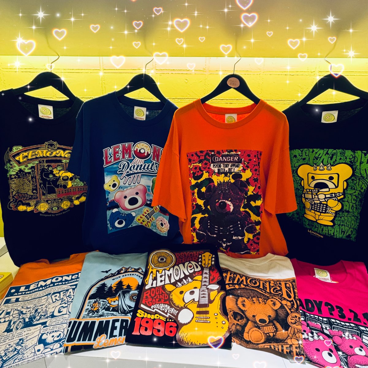 hide レモネードショップ レモネード サイコベア Tシャツ hide レモネードショップ レモネード サイコベア Tシャツ｜Yahoo