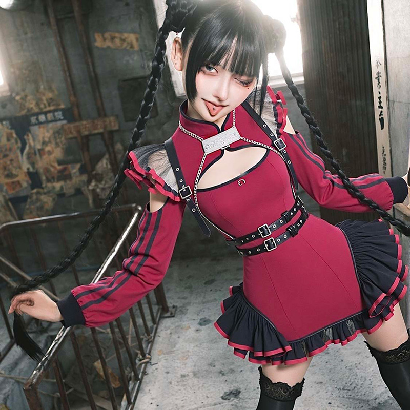 【HIDOLATRAL THEODOL】最強ロリィタ セット レッド HIDOLATRAL THEODOL | 期間限定ショップ | ラフォーレ原宿