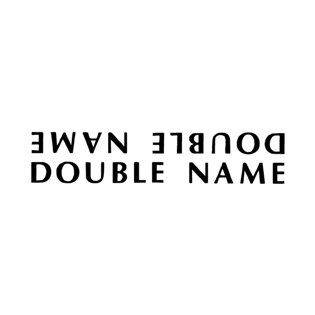 DOUBLE NAME